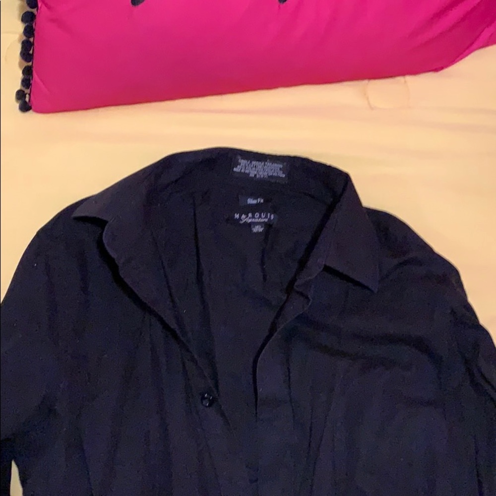 Black Long Sleeve Button Down - image 2